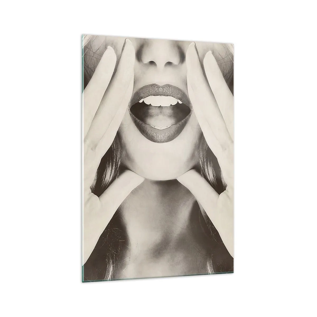 Obraz na skle - Už idem! - 70x100 cm