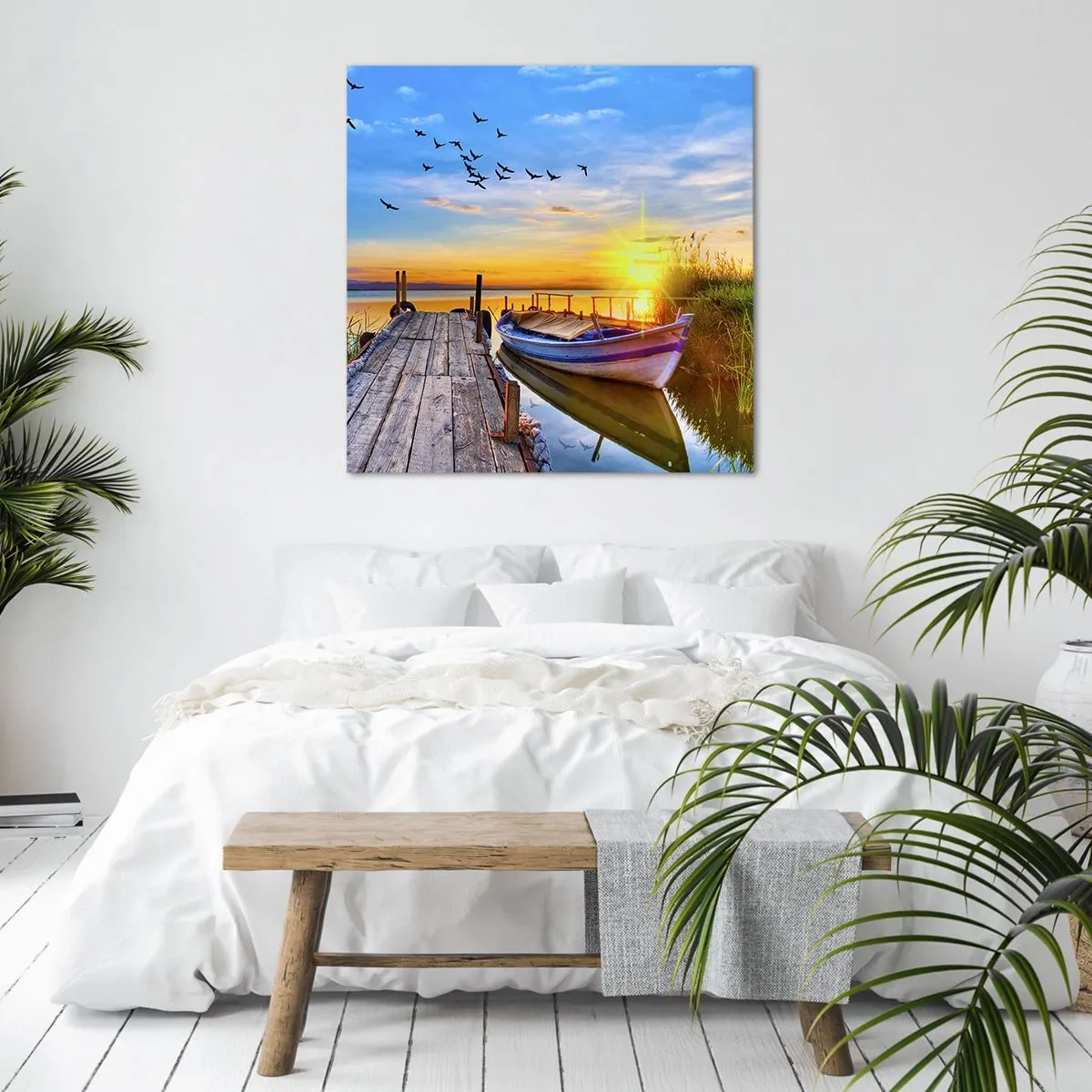 Obraz na plátne - Dovidenia, do zajtrajška - 70x70 cm