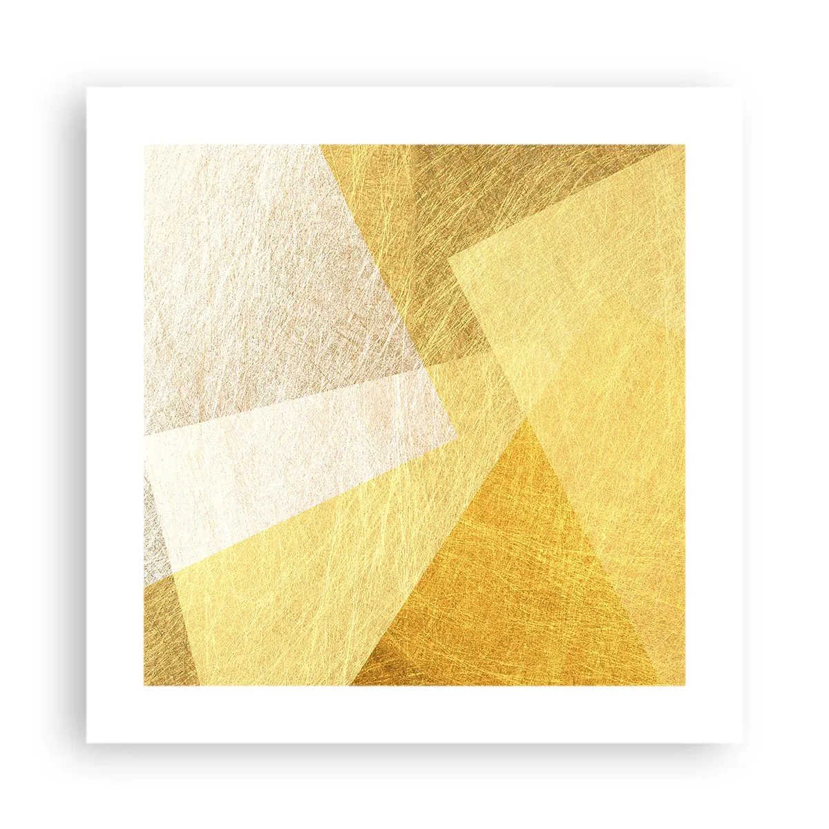Plagát - Počasie geometrie - 40x40 cm