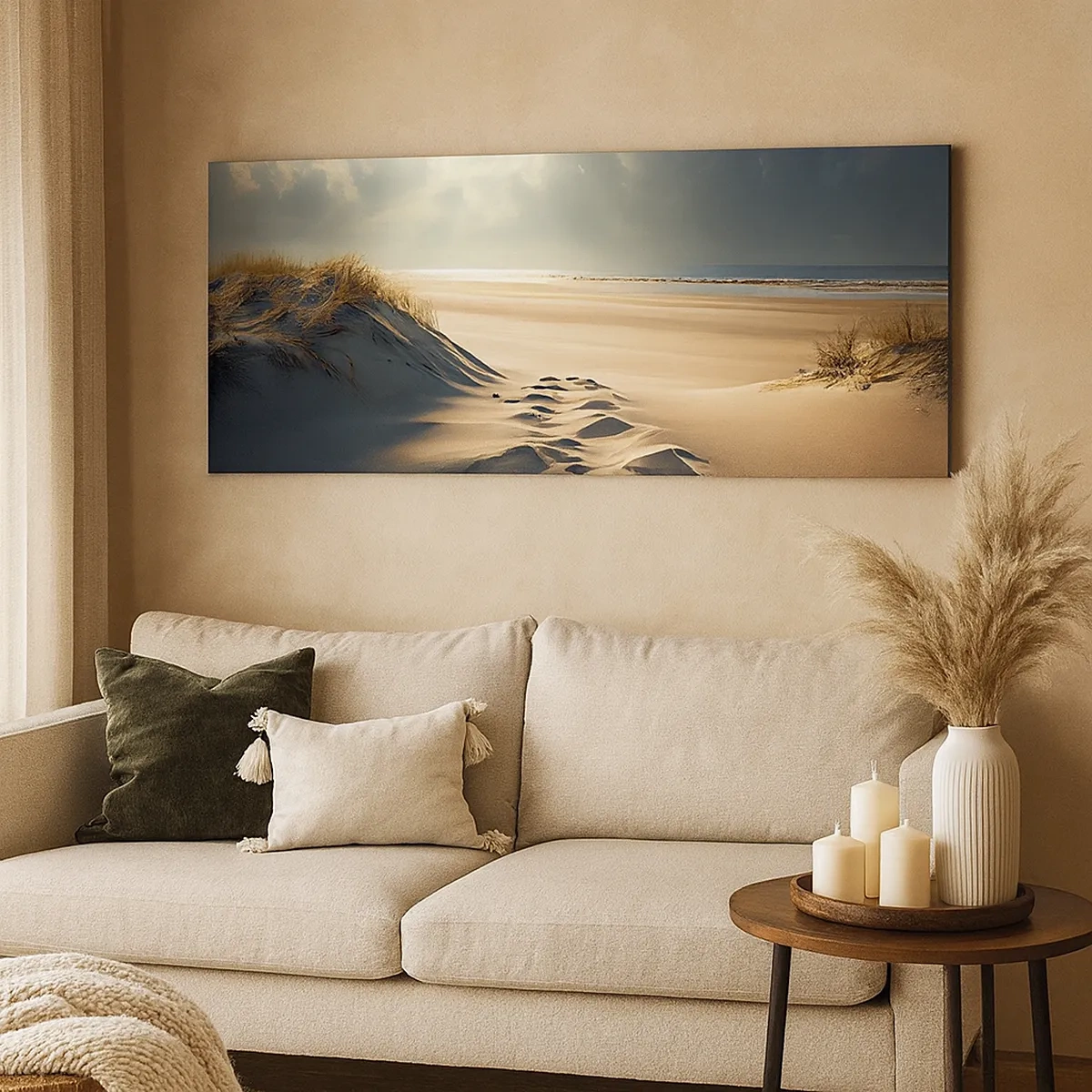 Obraz na plátne - Upokojujúca krajina - 30x30 cm