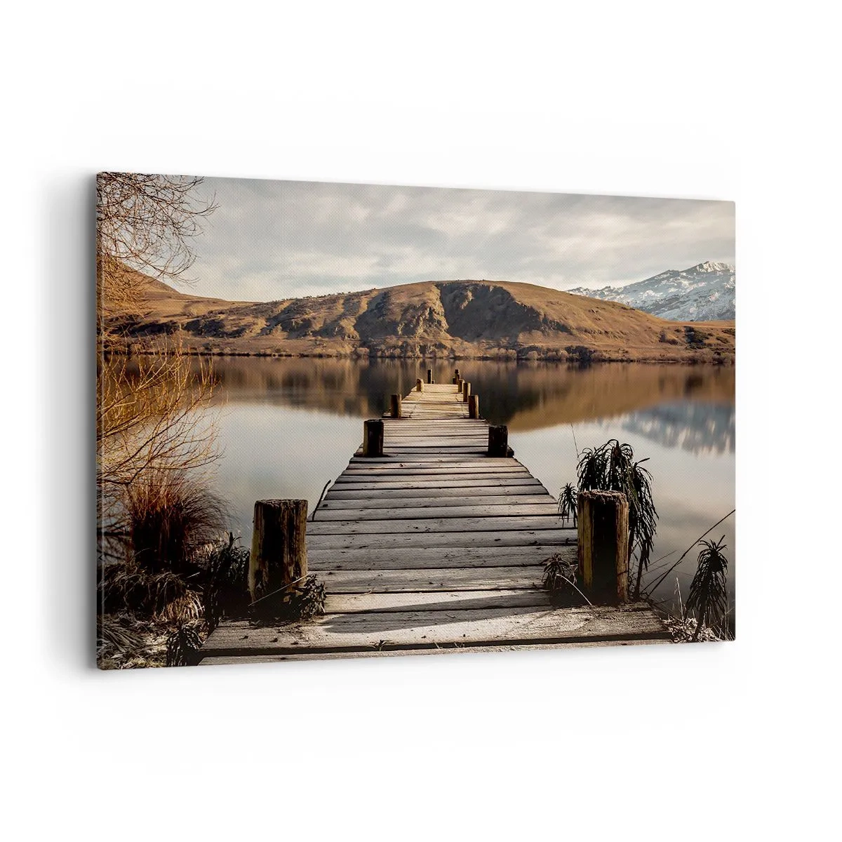 Obraz na plátne - Krajina v tichu - 120x80 cm