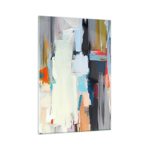 Obraz na skle - Nejaký spôsob? - 80x120 cm