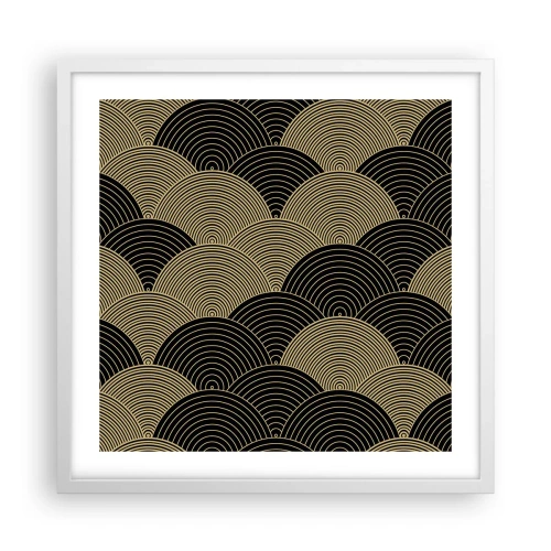 Plagát v bielom ráme - Jednota v mnohosti - 50x50 cm