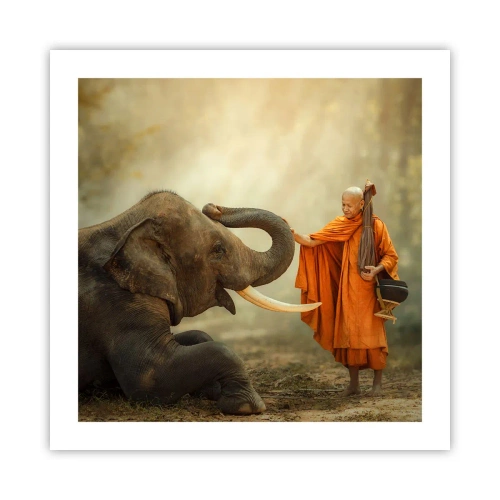 Plagát - Stretnutie na cestách - 50x50 cm