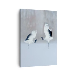 Obraz na plátne - Tanec v hmle - 50x70 cm