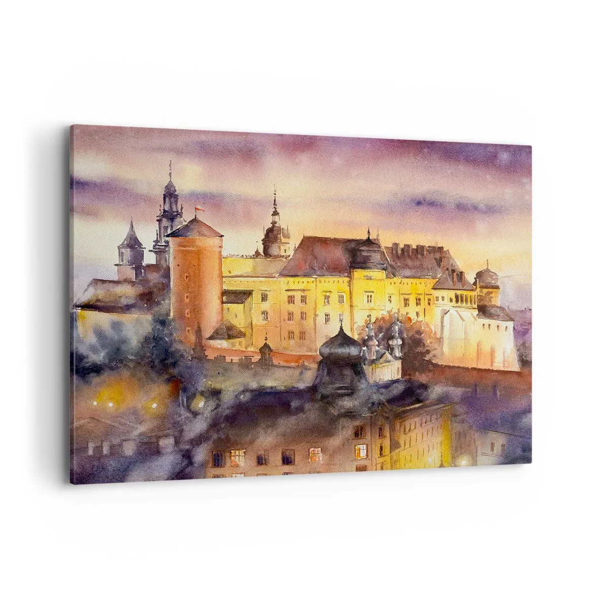 Obraz na plátne - Dejiny a rozprávka - 100x70 cm