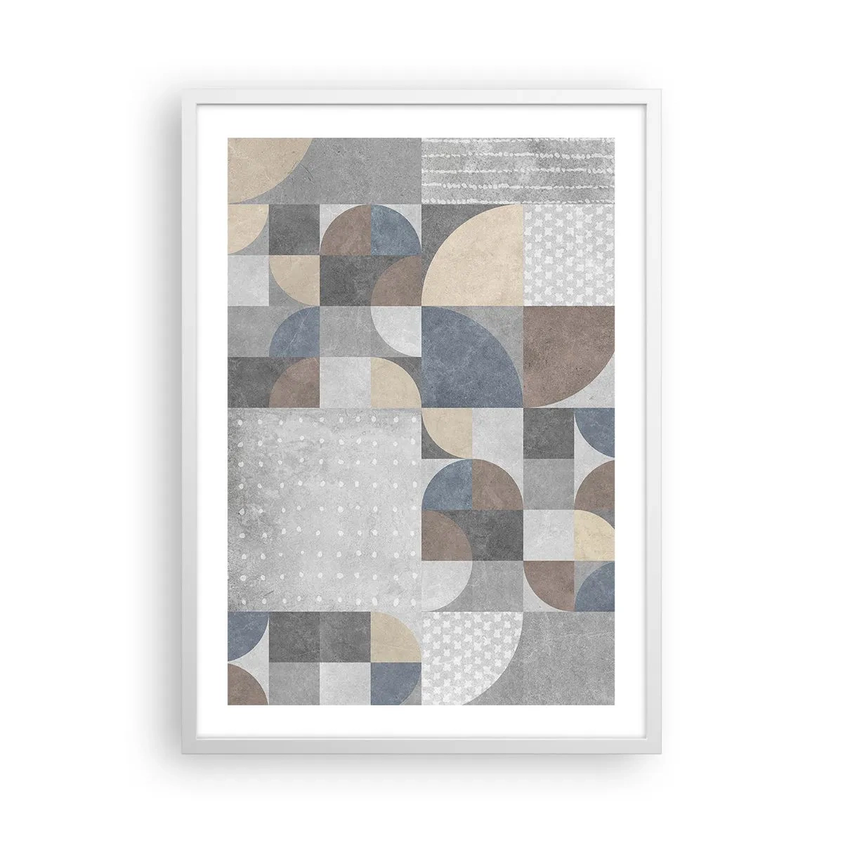 Plagát v bielom ráme - Keramická fantázia - 50x70 cm