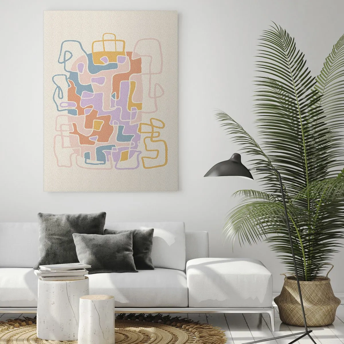 Obraz na skle - Labyrint – veselé dobrodružstvo - 50x70 cm