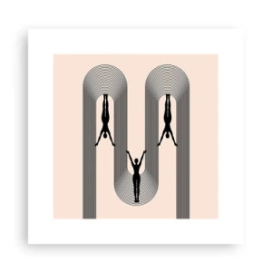 Plagát - Hore nohami - 30x30 cm