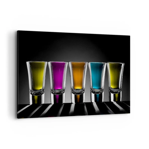 Obraz na plátne - Farby radosti - 120x80 cm