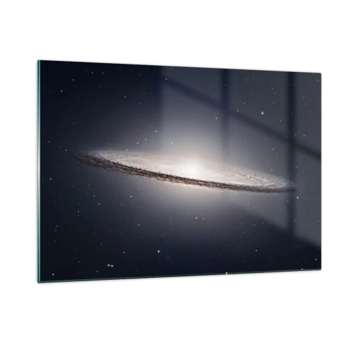 Obraz na skle - Kedysi dávno v jednej preďalekej galaxii… - 120x80 cm