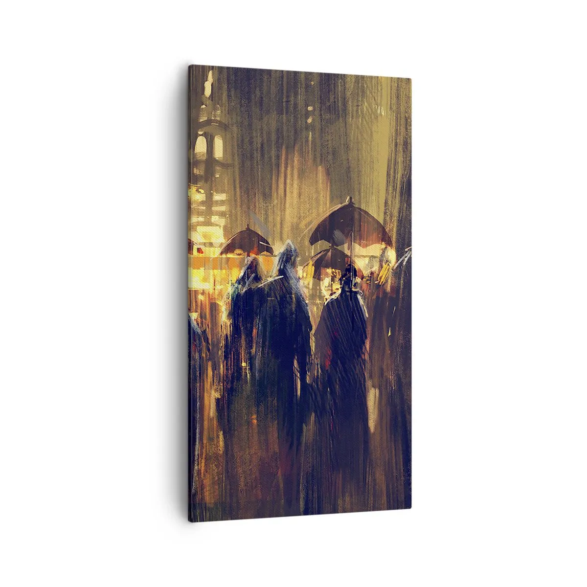 Obraz na plátne - Nasledovníci dažďa - 55x100 cm