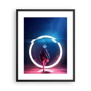 Plagát v čiernom ráme - Medzi svetmi - 40x50 cm