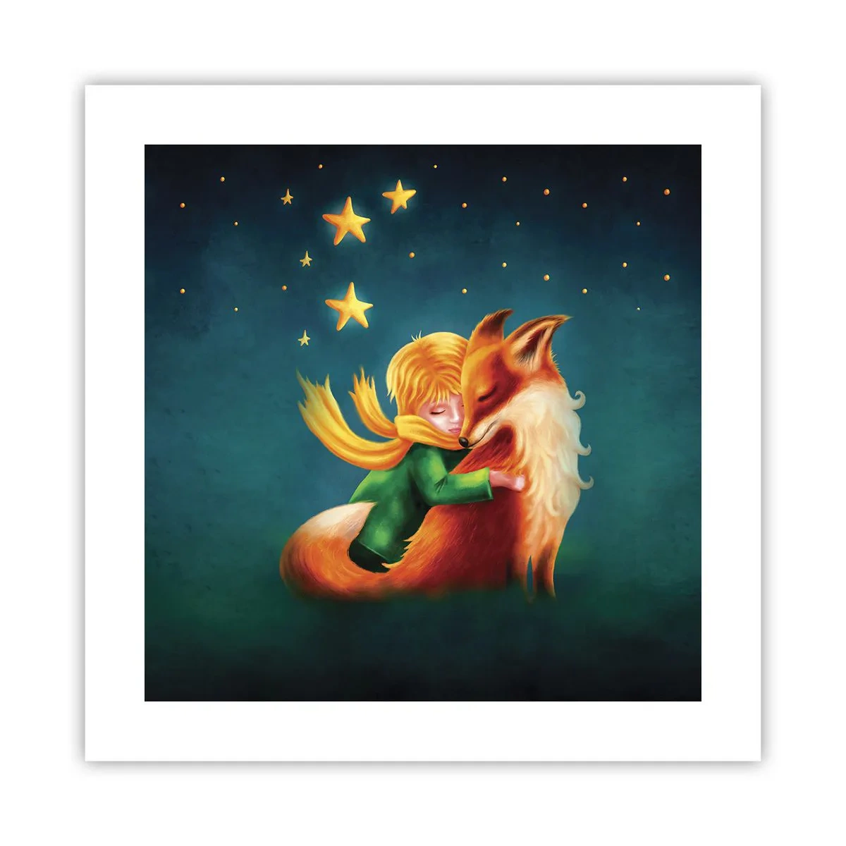 Plagát - Malý princ - 40x40 cm