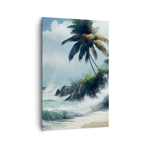 Obraz na plátne - Na tropickom pobreží - 80x120 cm