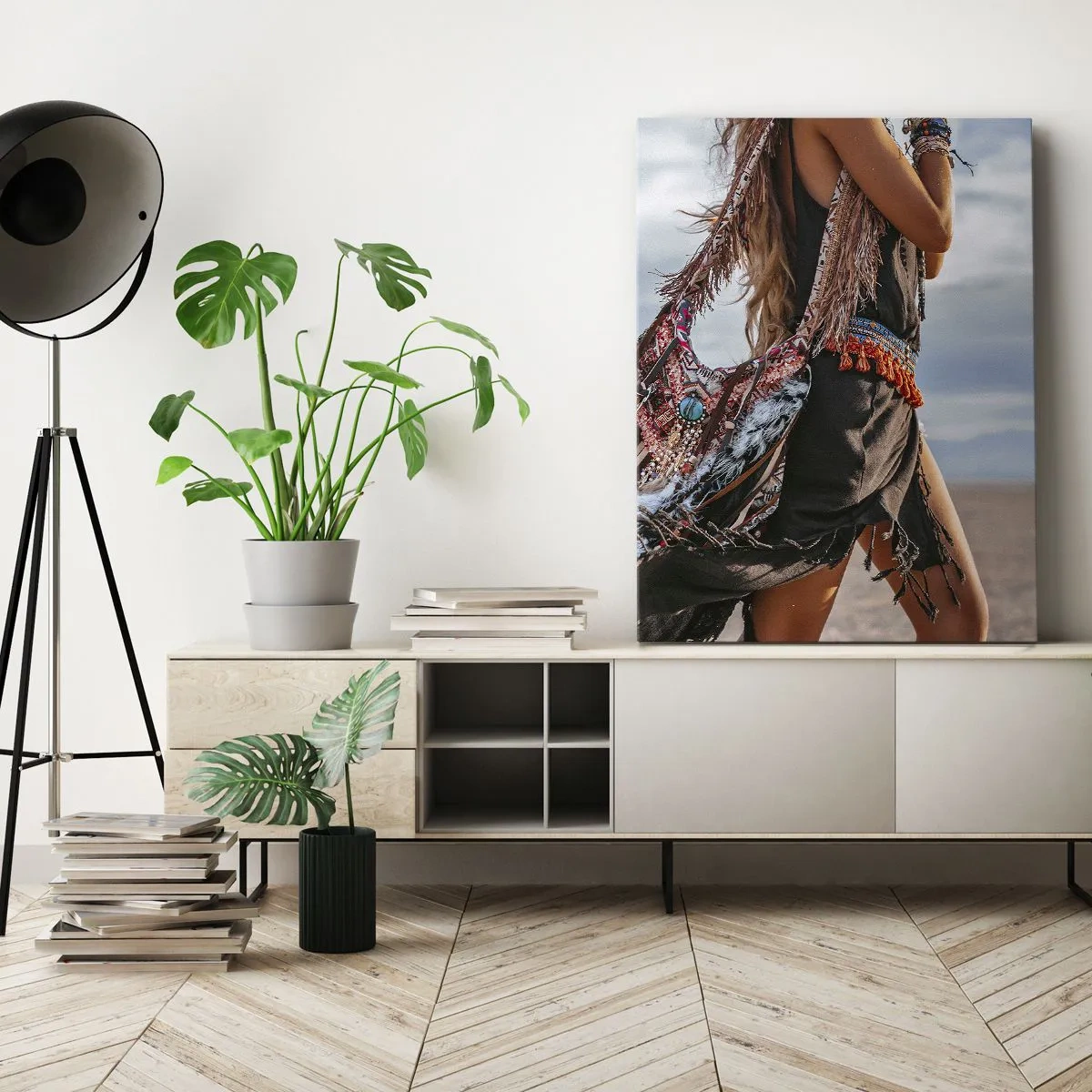 Obraz na plátne - Šamanovo dievča - 70x100 cm