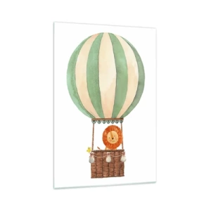 Obraz na skle - Leonove cesty - 70x100 cm