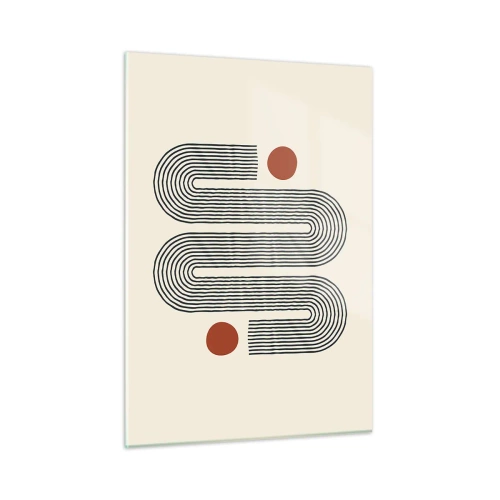 Obraz na skle - Od začiatku do konca - 50x70 cm