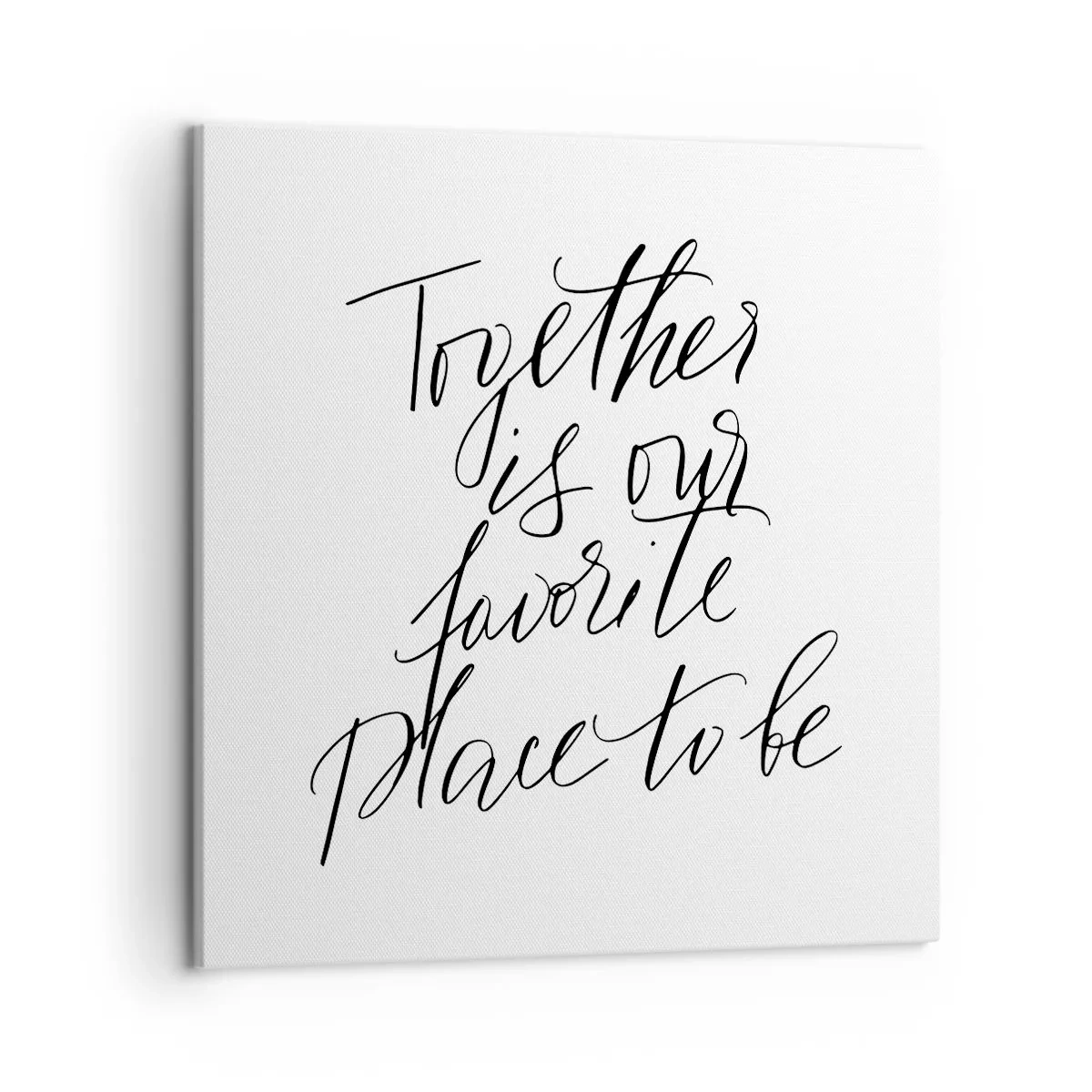 Obraz na plátne - Cítite to tiež? - 50x50 cm