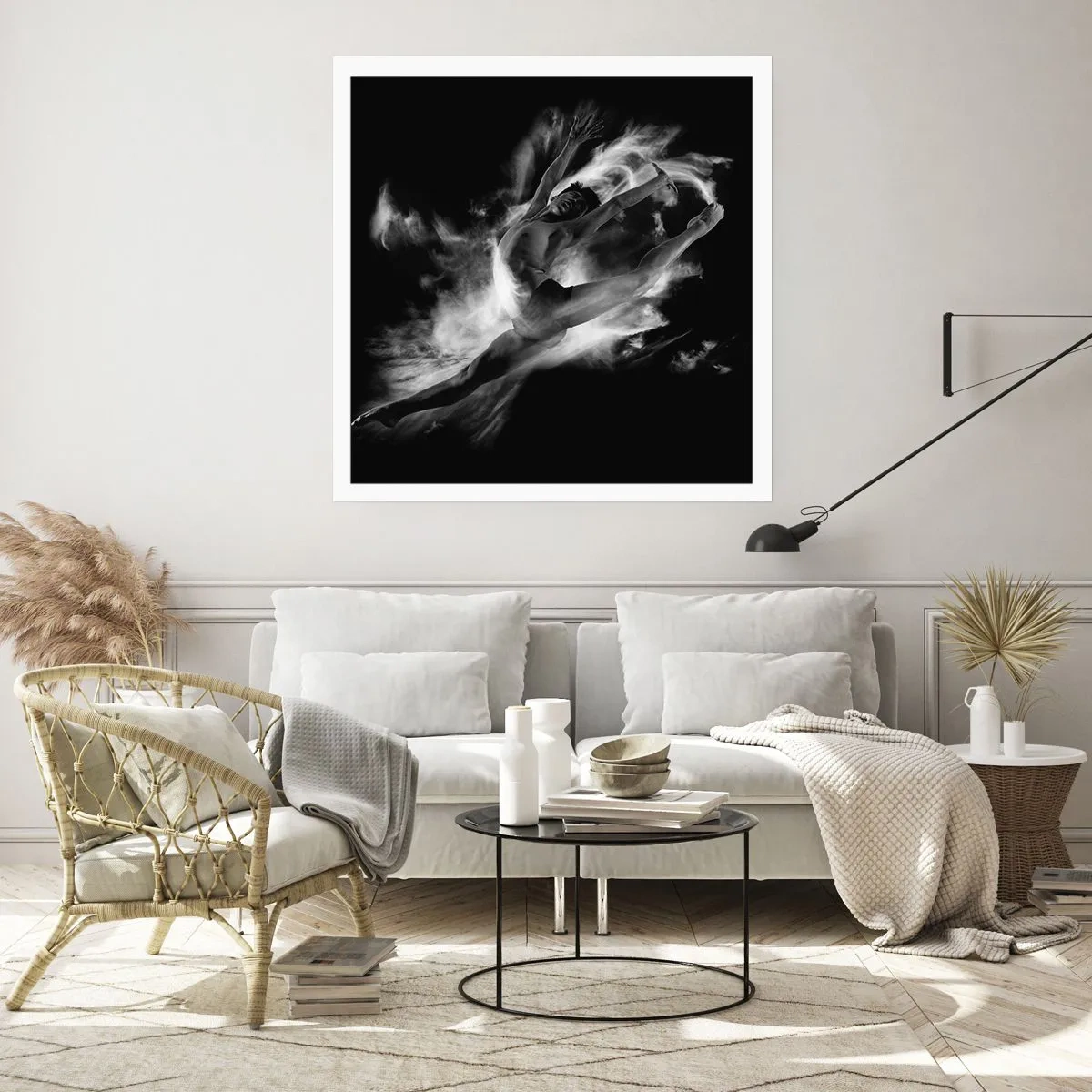 Plagát - Zastavený za letu - 60x60 cm