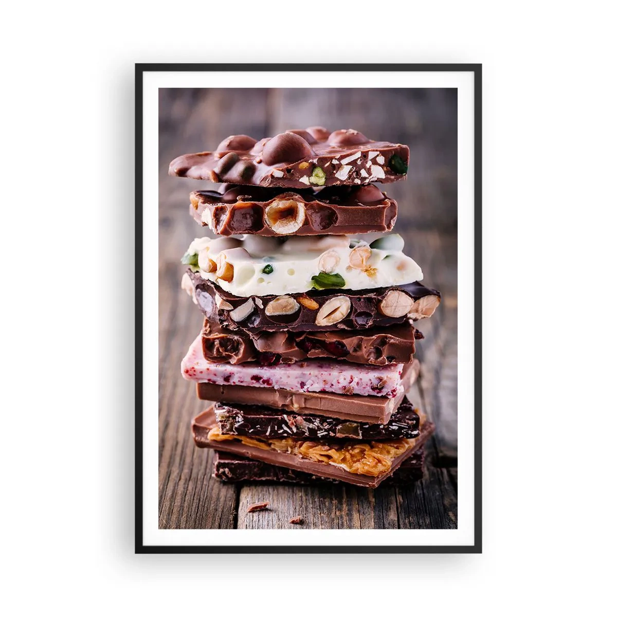 Plagát v čiernom ráme - Rozkošná perspektíva - 70x100 cm