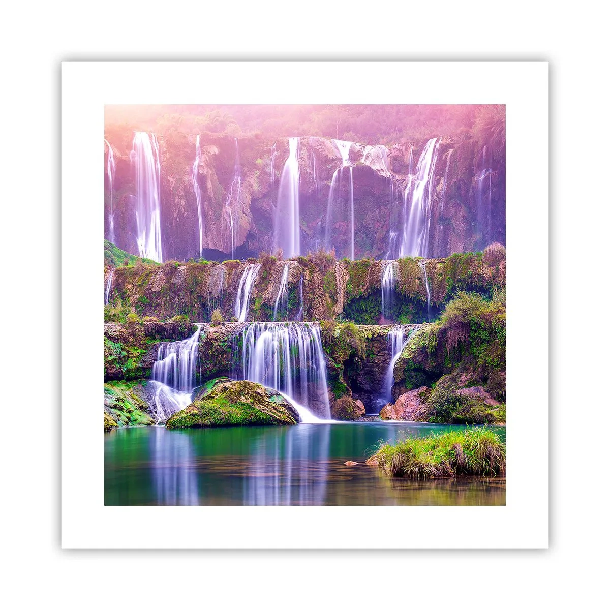 Plagát - Schody do neba - 40x40 cm