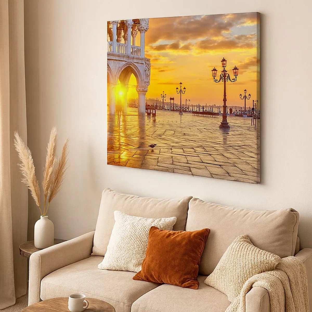 Obraz na plátne - Kde sú všetci? - 30x30 cm