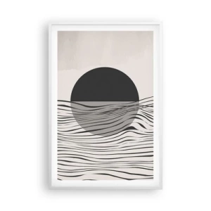 Plagát v bielom ráme - Polovičná kompozícia - 61x91 cm