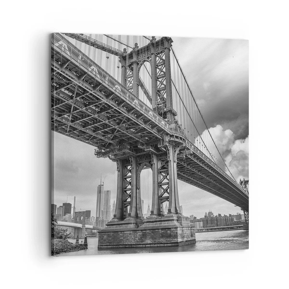 Obraz na plátne - Do srdca mesta - 60x60 cm