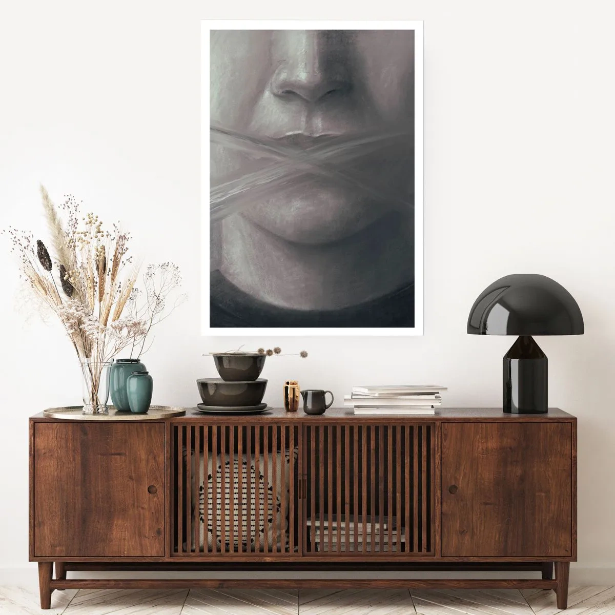 Plagát - Ani slovo - 50x70 cm