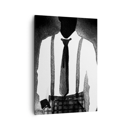 Obraz na plátne - V štýle noir - 50x70 cm