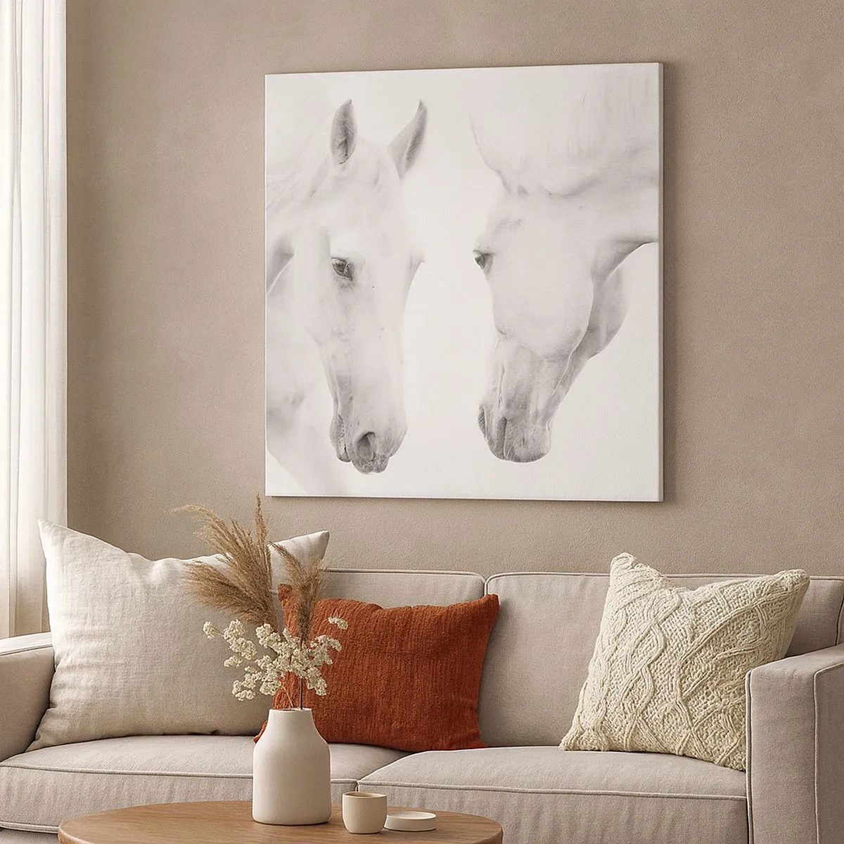 Obraz na plátne - Je to priateľstvo…? - 30x30 cm