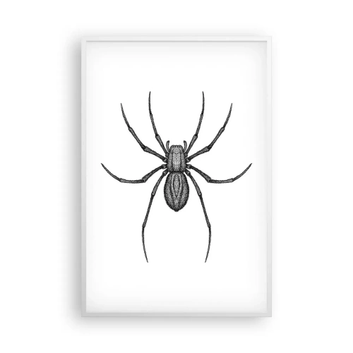 Plagát v bielom ráme - Znepokojivá presnosť - 61x91 cm