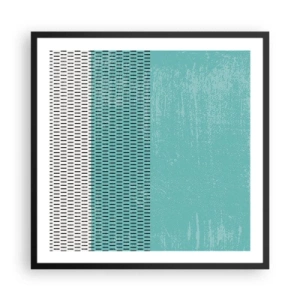 Plagát v čiernom ráme - Vyvážená kompozícia - 60x60 cm