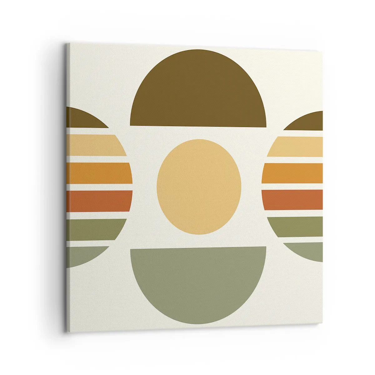 Obraz na plátne - Vo farbách zeme - 50x50 cm