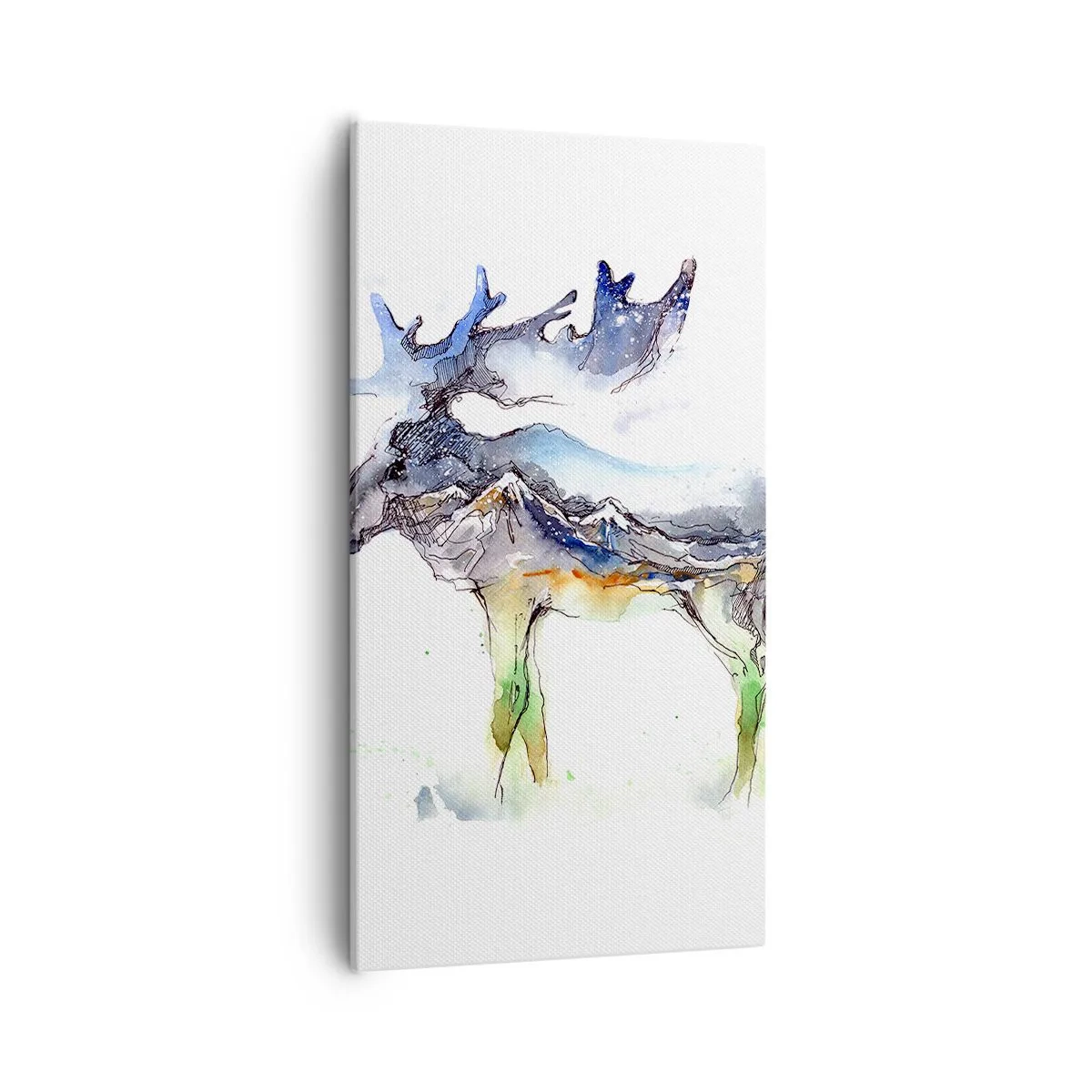 Obraz na plátne - Hrdina zimného príbehu - 55x100 cm