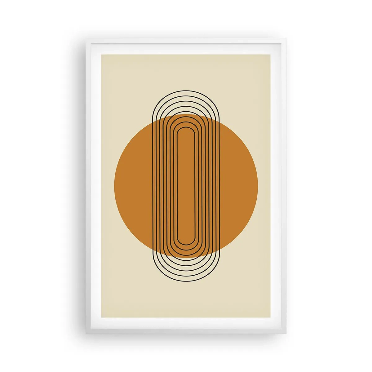 Plagát v bielom ráme - Dokonalý plán - 61x91 cm