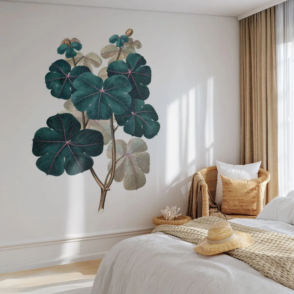 Fototapeta Premium Canvas - Zo starého herbára - Rastlina, Listy, Botanika - 250x175 cm