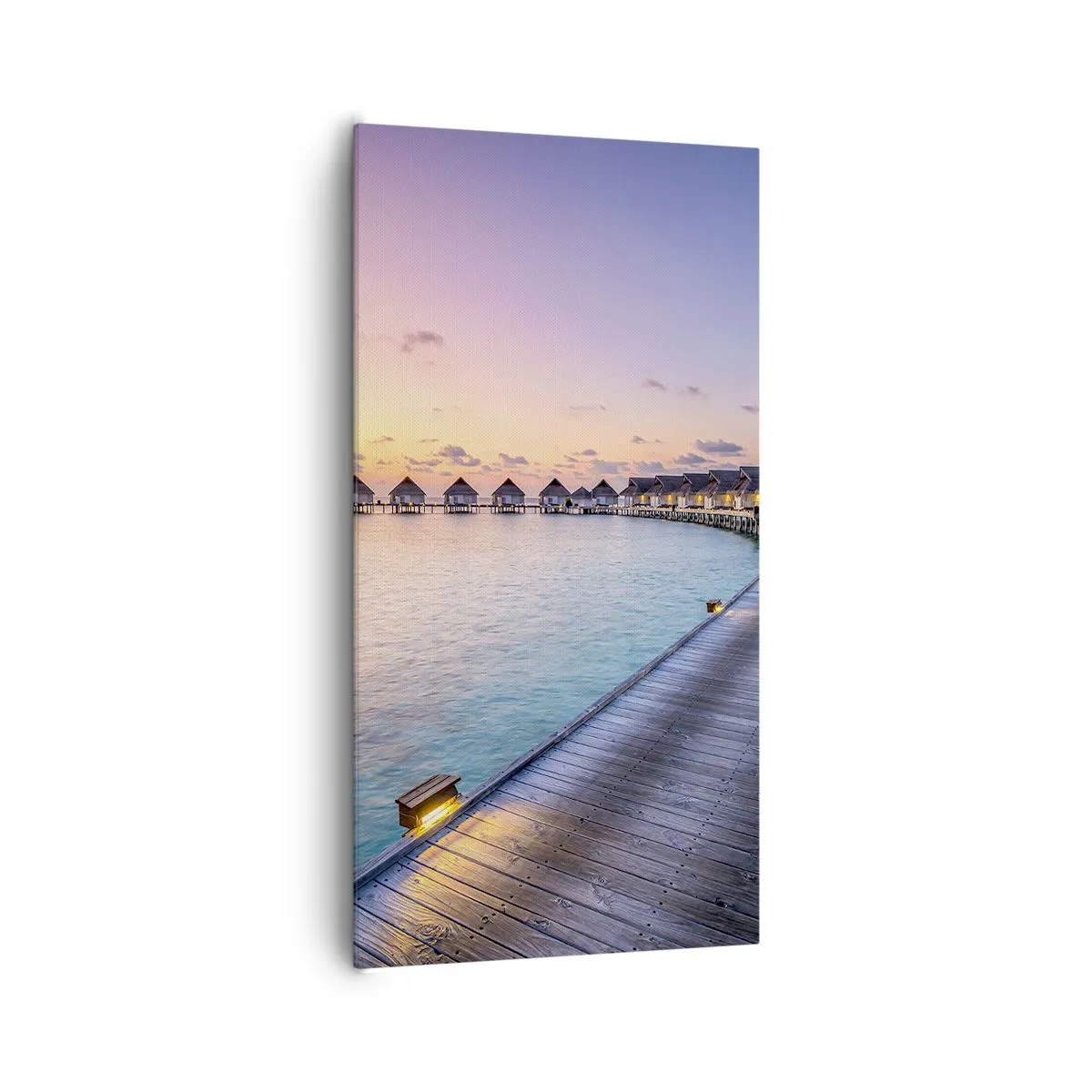 Obraz na plátne - Prázdniny - návrat k prameňom - 65x120 cm