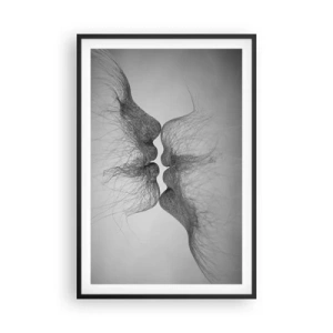 Plagát v čiernom ráme - Bozk vetra - 61x91 cm