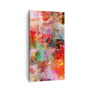 Obraz na plátne - Cesta ružovú - 55x100 cm