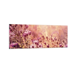 Obraz na skle - Než skončí leto - 140x50 cm