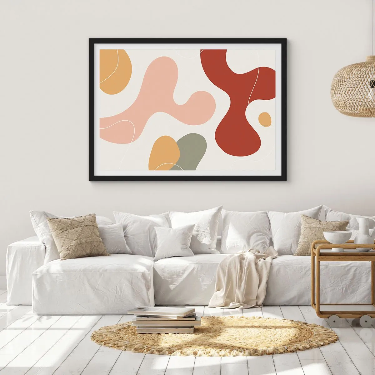 Plagát v čiernom ráme - Klikiháky - 100x70 cm