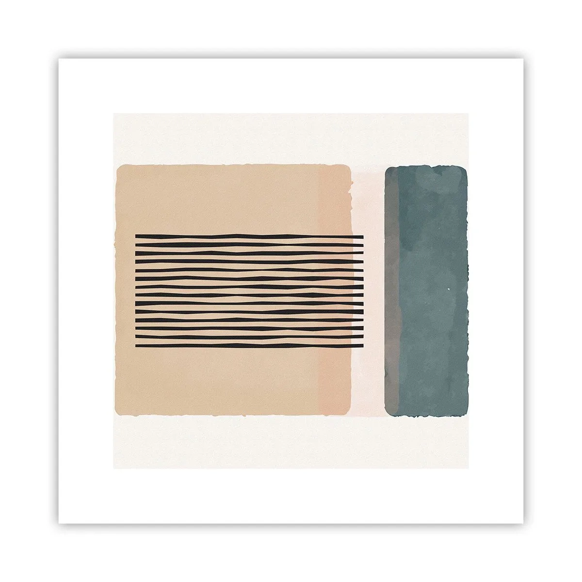 Plagát - Všetko v poriadku - 30x30 cm