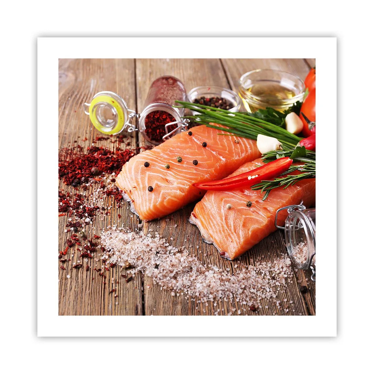 Plagát - Nórske dobrodružstvo v kuchyni - 50x50 cm