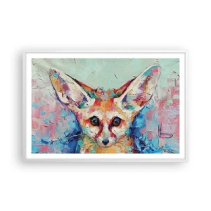 Plagát v bielom ráme - Ste na mňa pripravení? - 91x61 cm