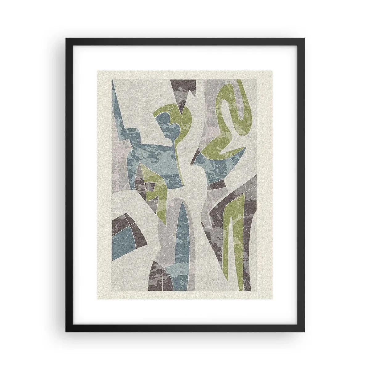 Plagát v čiernom ráme - Kompozícia za sklom - 40x50 cm