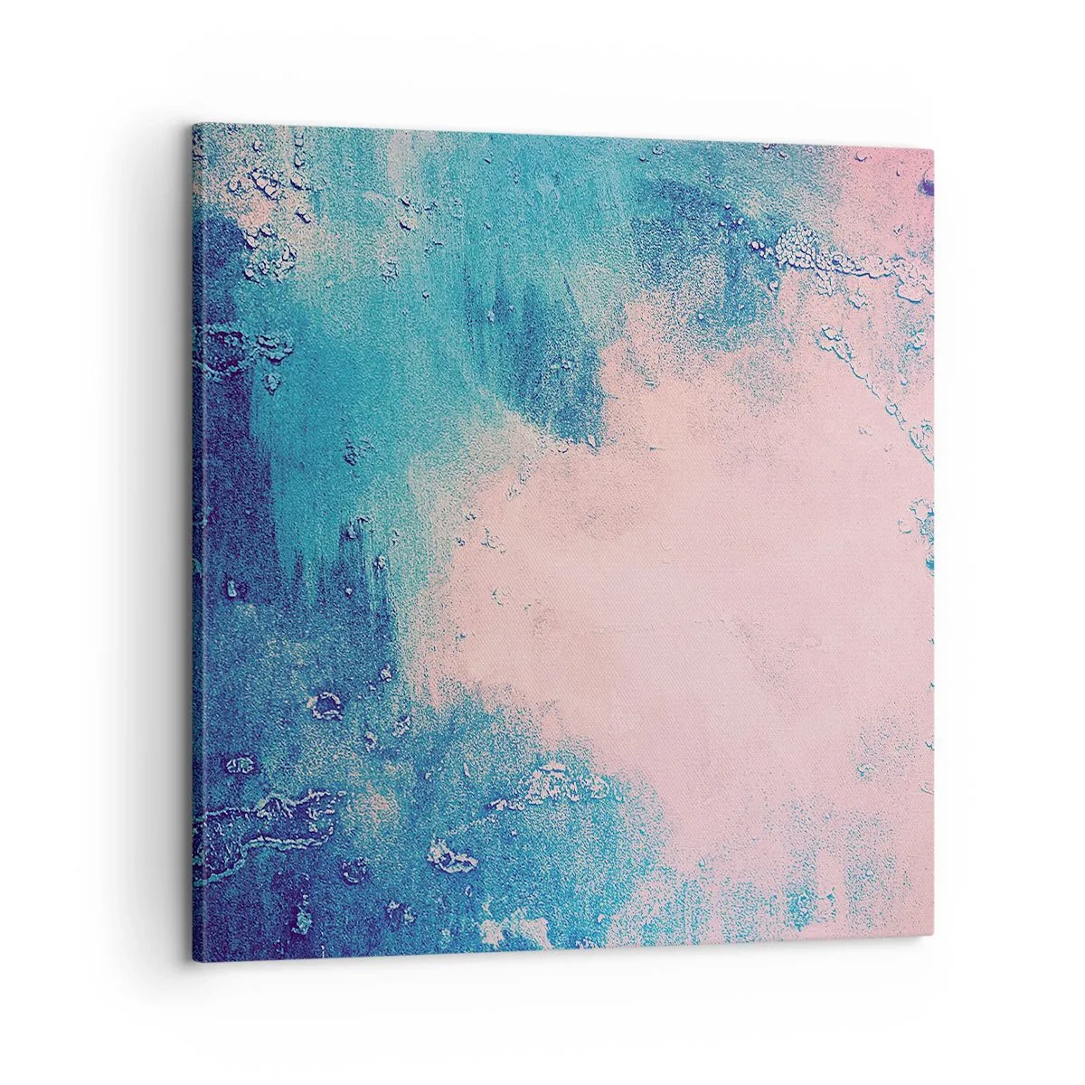 Obraz na plátne - Modré objatie - 60x60 cm