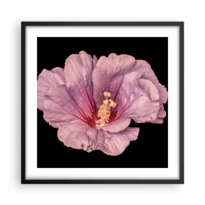 Plagát v čiernom ráme - Priamo do srdca - 50x50 cm