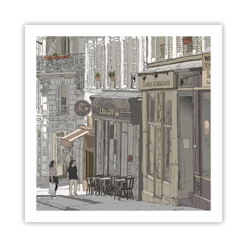 Plagát - Mestské radosti - 60x60 cm